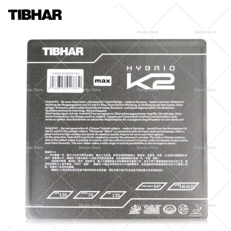 TIBHAR HYBRID K2 Table Tennis  - Table Tennis Germany recension och pris