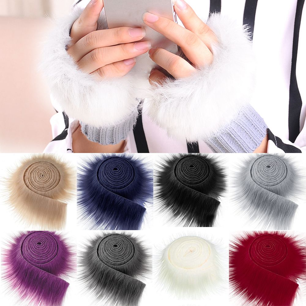 Muiltcolor Long Plush Fur  Tri - Edge Tape Roll recension och pris