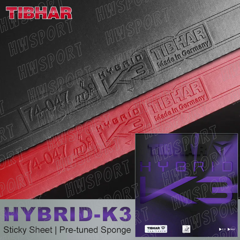 TIBHAR HYBRID K3 Table Tennis  - Table Tennis Germany recension och pris