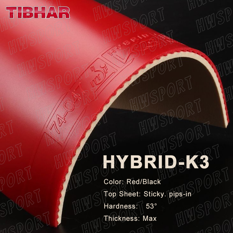 TIBHAR HYBRID K3 Table Tennis  - Table Tennis Germany recension och pris