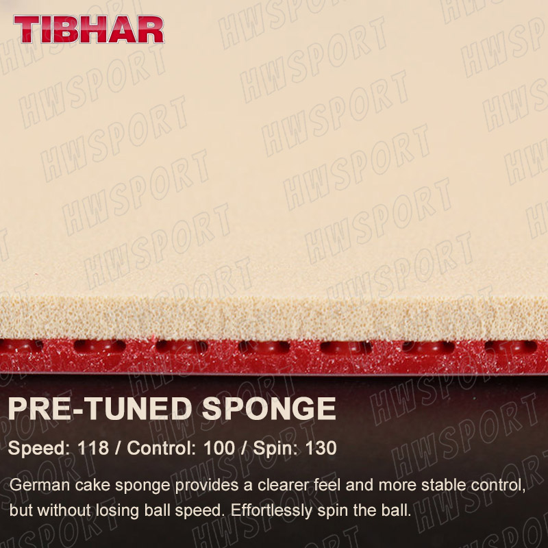 TIBHAR HYBRID K3 Table Tennis  - Table Tennis Germany recension och pris