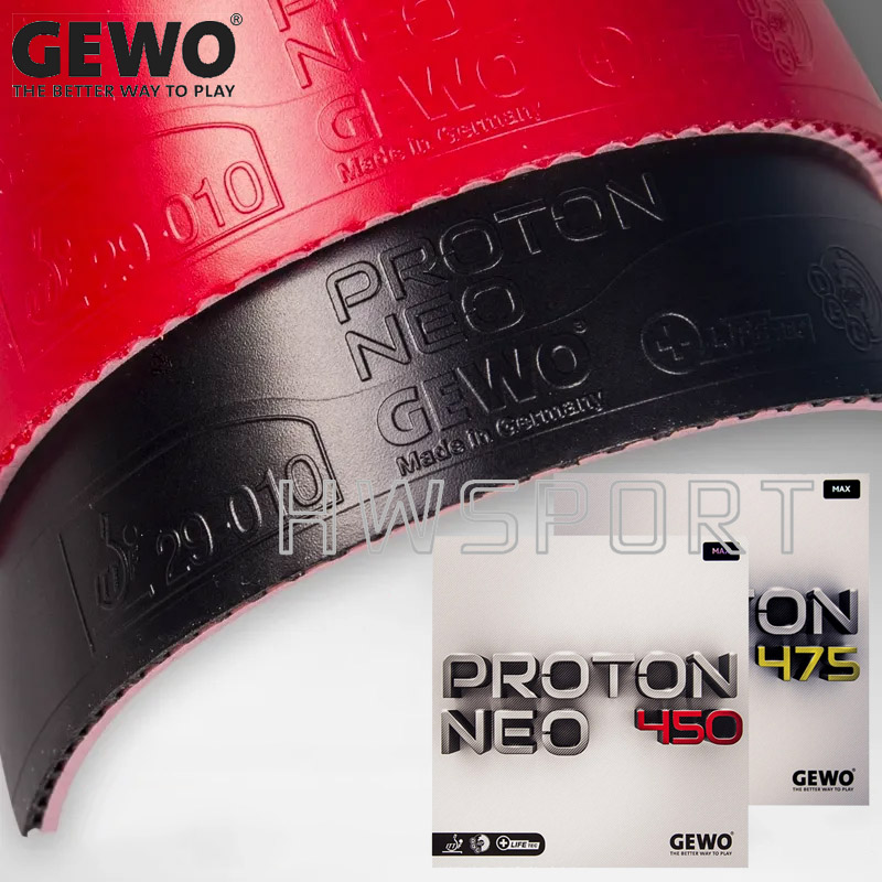 GEWO PROTON NEO Table Tennis R - Table Tennis Germany recension och pris