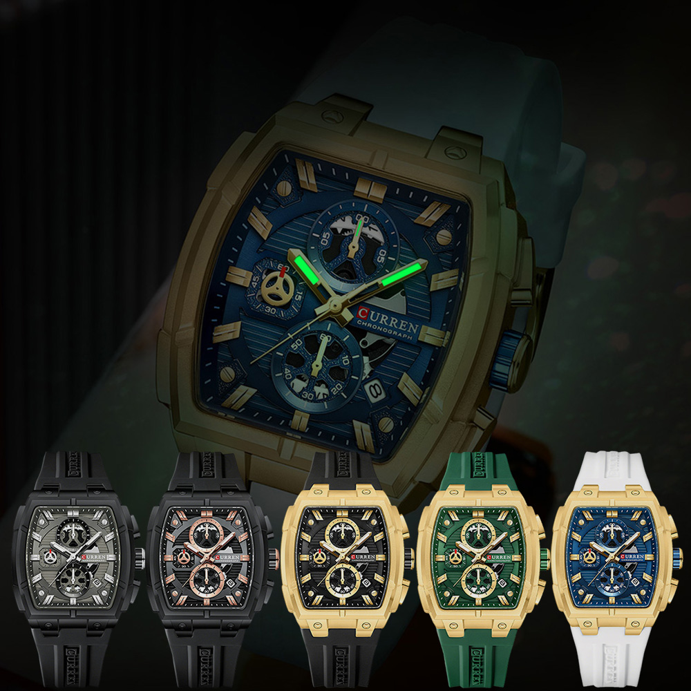 CURREN Luxury Vintage Watch fo - Edge Tape Roll recension och pris