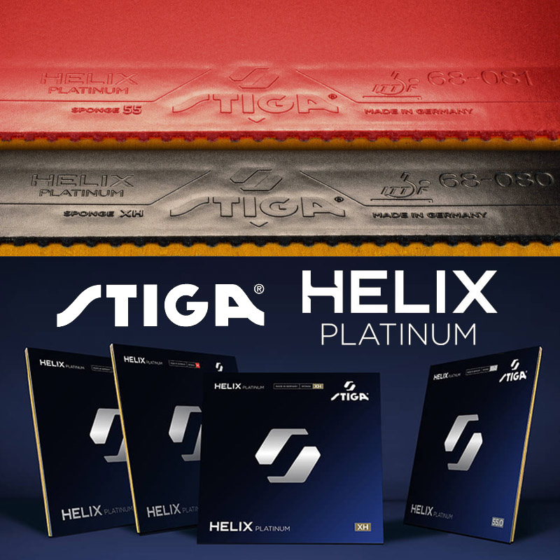 STIGA HELIX Platinum Series Ta - Table Tennis Germany recension och pris