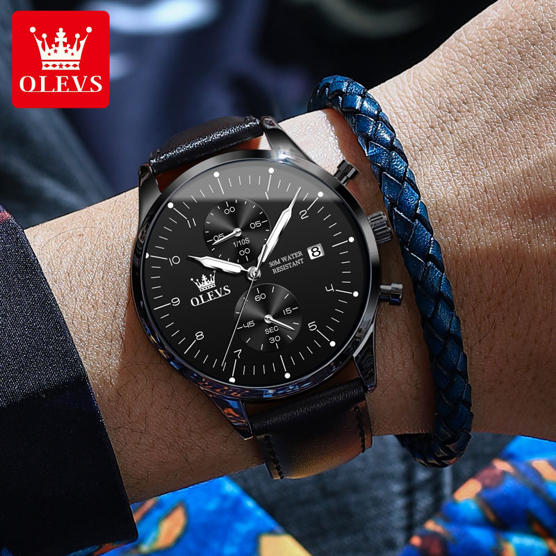 OLEVS 2880 Casual Fashion Men' - Edge Tape Roll recension och pris
