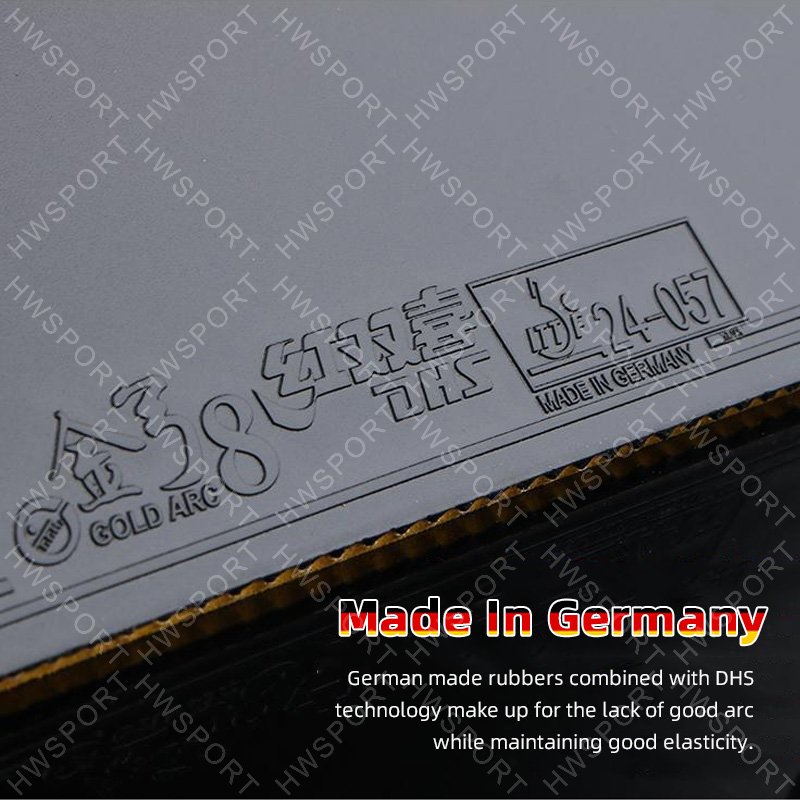 DHS Gold Arc 8 Table Tennis Ru - Table Tennis Germany recension och pris