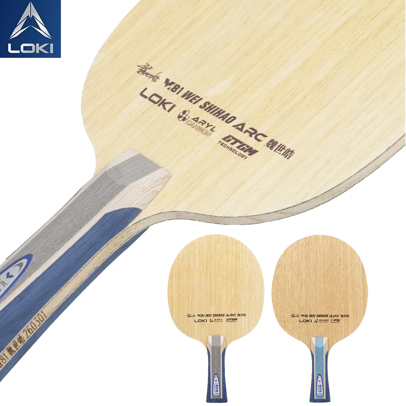 LOKI W81 Series Wei Shihao Tab - Table Tennis Blades recension och pris