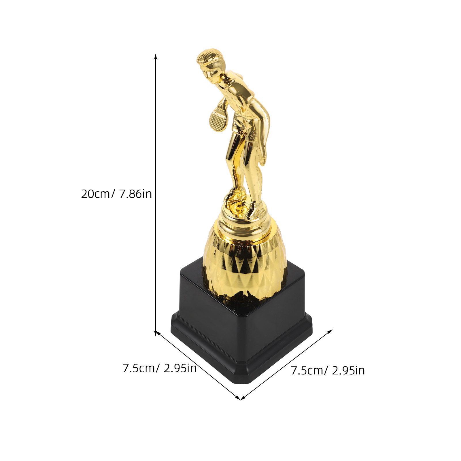 Plastic Pong Award Trophy for  - Table Tennis Championships recension och pris