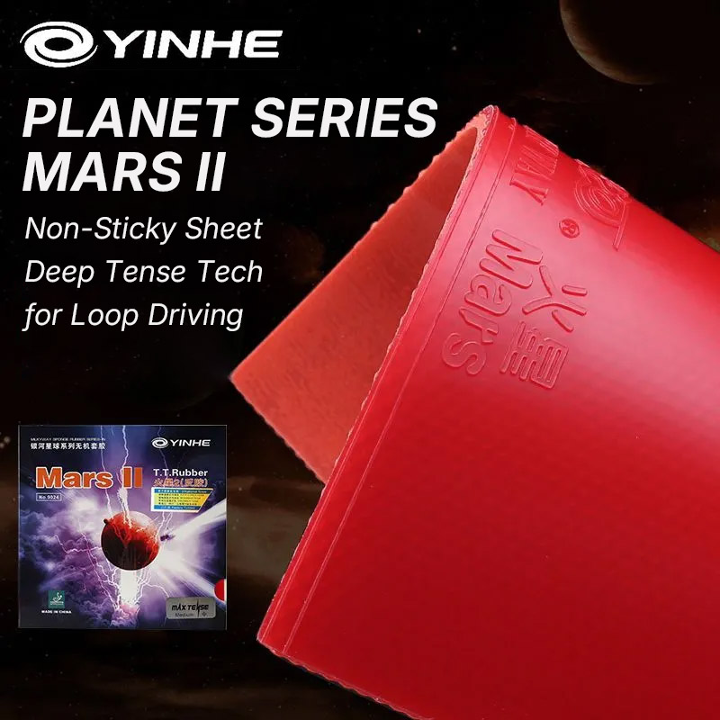YINHE MARS 2 Table Tennis Rubb - Table Tennis Xiom Rubber recension och pris