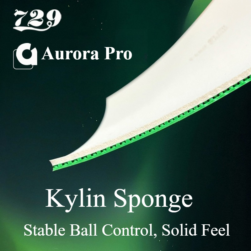 729 Friendship Aurora Pro Gree - Table Tennis Xiom Rubber recension och pris