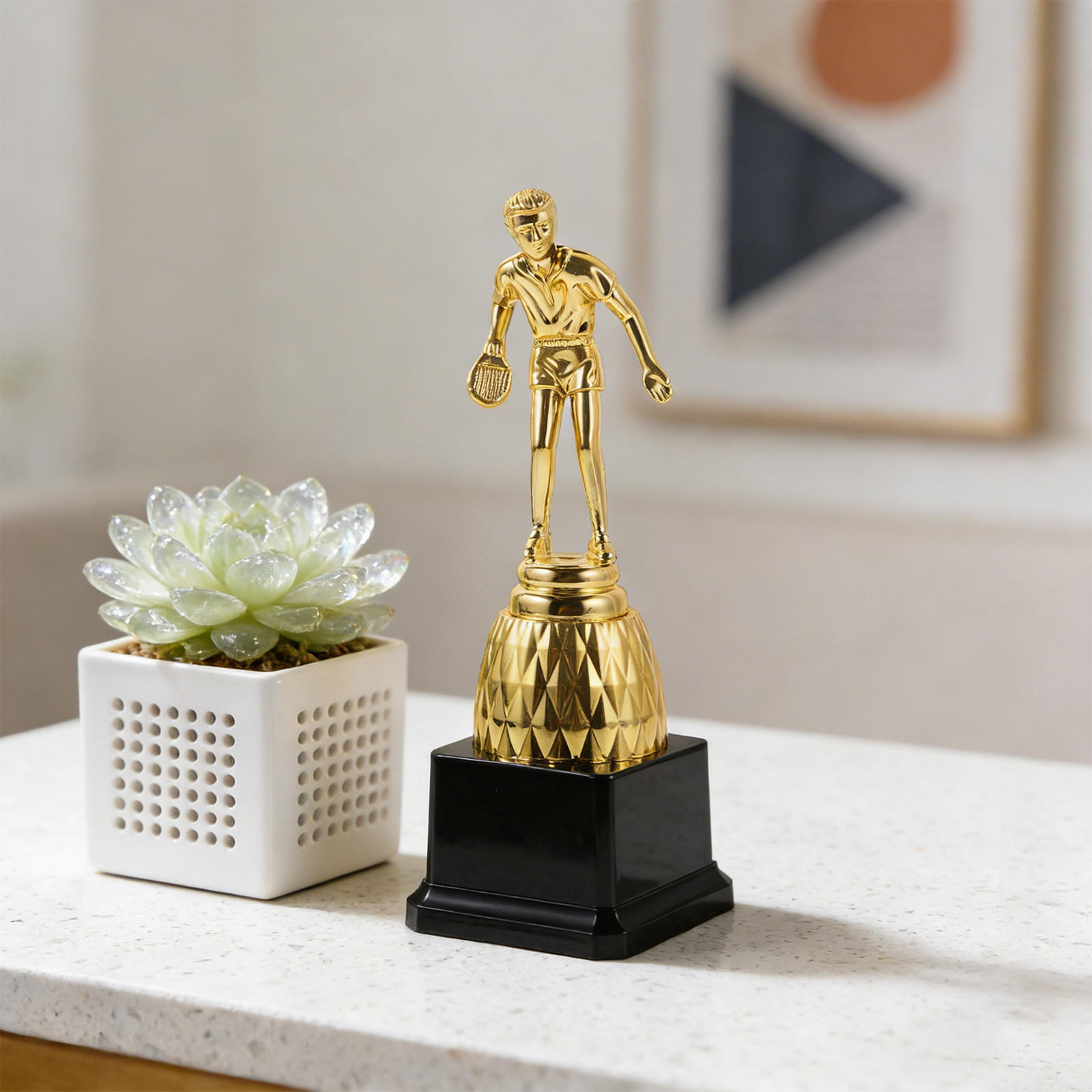 Ping Pong Award Trophy Plastic - Table Tennis Championships recension och pris