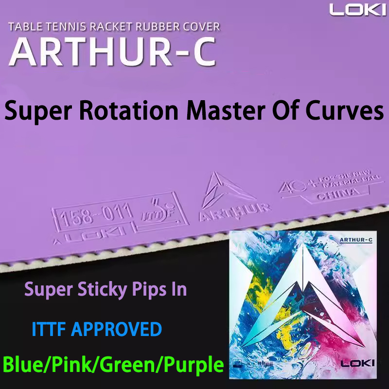ITTF Approved LOKI ARTHUR Tabl - Table Tennis Xiom Rubber recension och pris