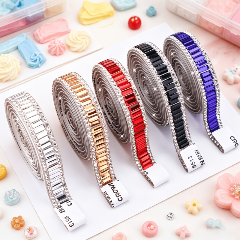 Self Adhesive Rhinestone Trim  - Edge Tape Roll recension och pris