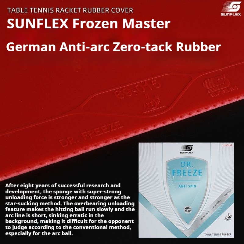 SUNFLEX DR.FREEZE Anti-arc Tab - Table Tennis Germany recension och pris
